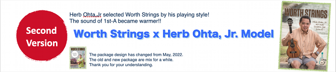Worth Strings x Herb Ohta,Jr.Model